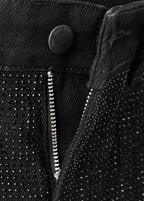 Balloon Rhinestones Jeans