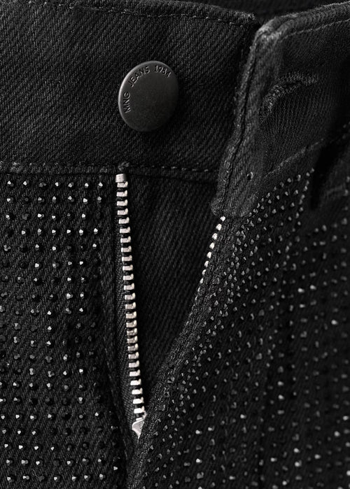 Balloon Rhinestones Jeans