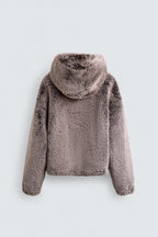 ZA Unisex Faux Fur Coat