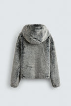 ZA Unisex Faux Fur Coat